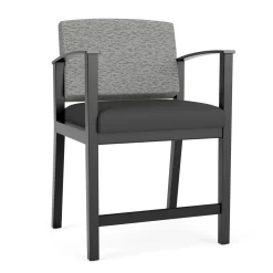 Mason Street Wood Oversized Hip Chair in Standard Upholstery