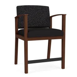 Mason Street Wood Oversized Hip Chair in Standard Upholstery