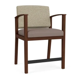 Mason Street Wood Oversized Hip Chair in Standard Upholstery