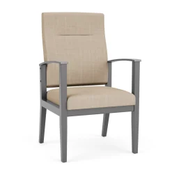 Mason Street Wood Patient Chair in Premium Upholstery