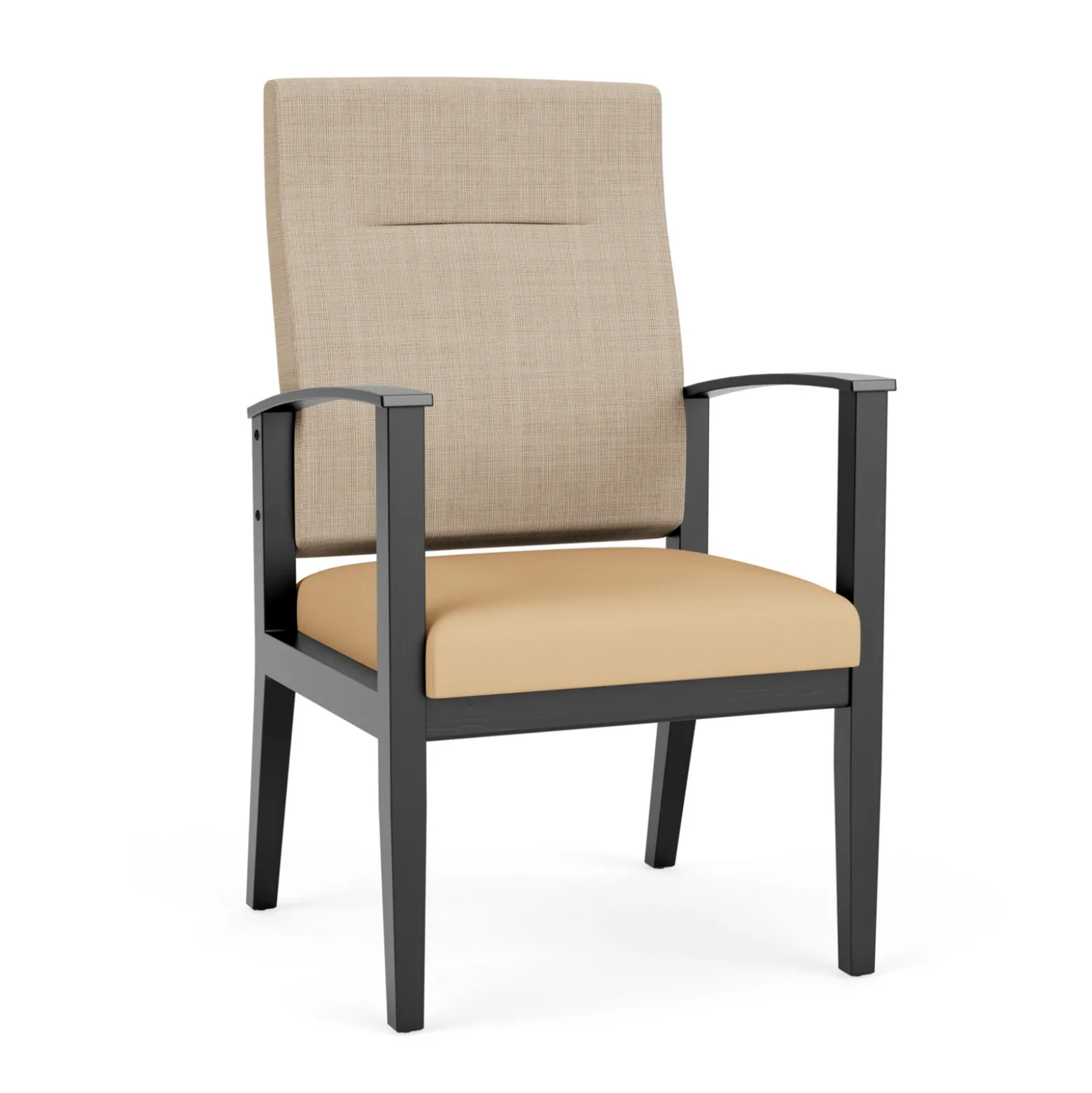 Mason Street Wood Patient Chair in Premium Upholstery