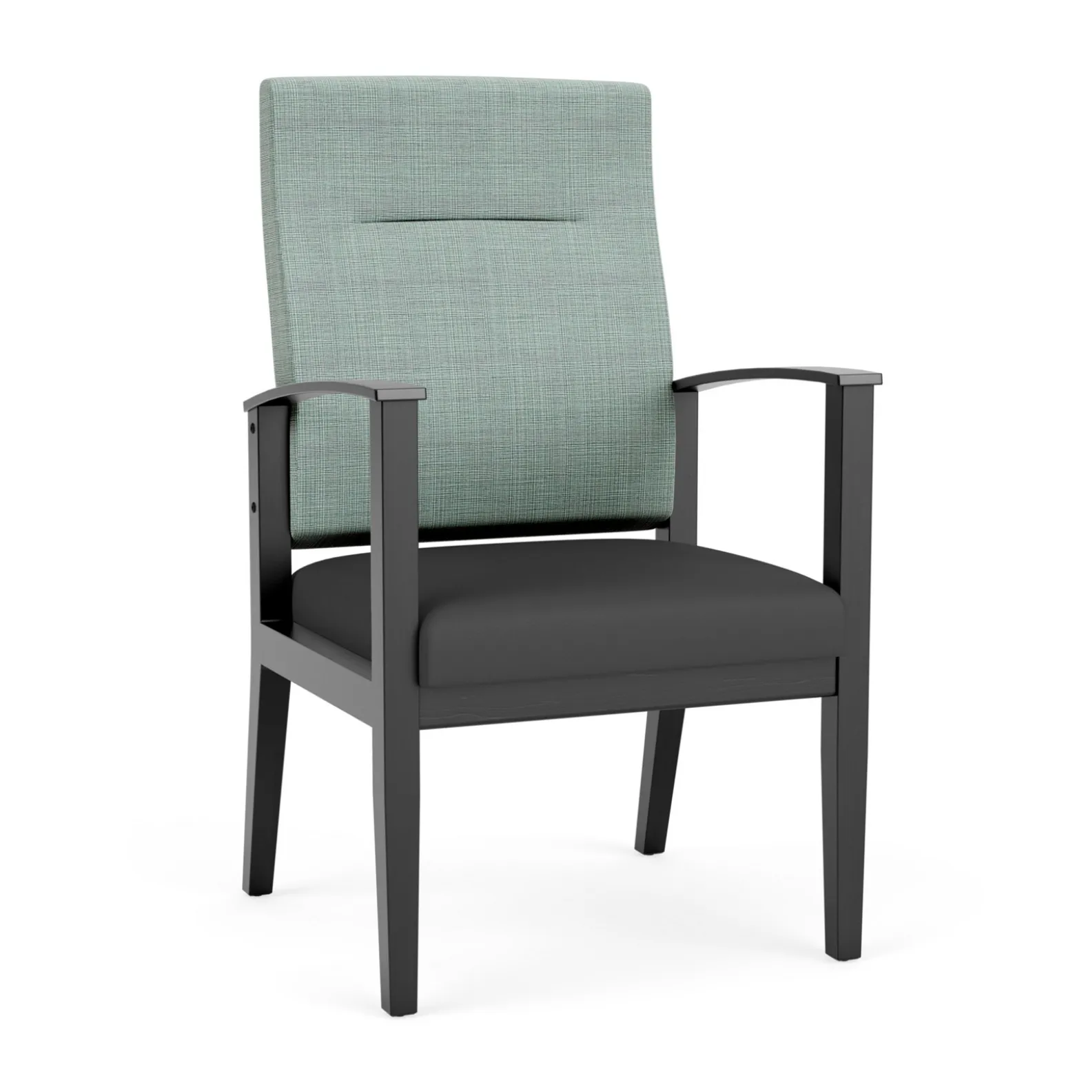 Mason Street Wood Patient Chair in Premium Upholstery