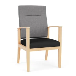 Mason Street Wood Patient Chair in Premium Upholstery
