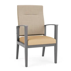 Mason Street Wood Patient Chair in Premium Upholstery