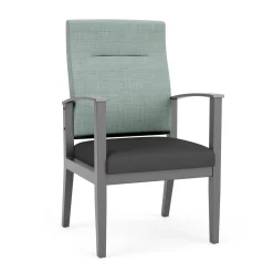 Mason Street Wood Patient Chair in Premium Upholstery