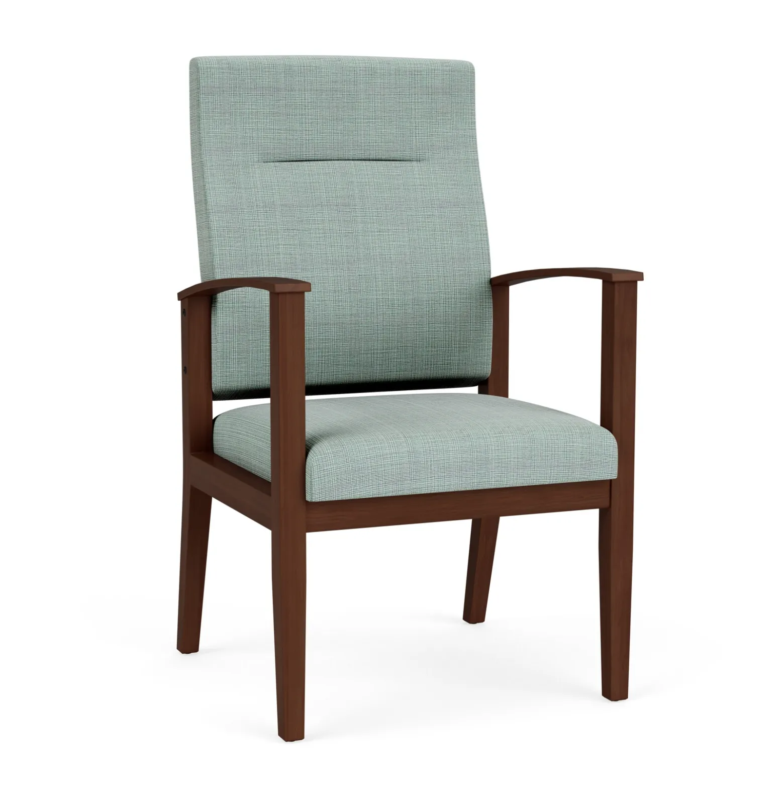 Mason Street Wood Patient Chair in Premium Upholstery