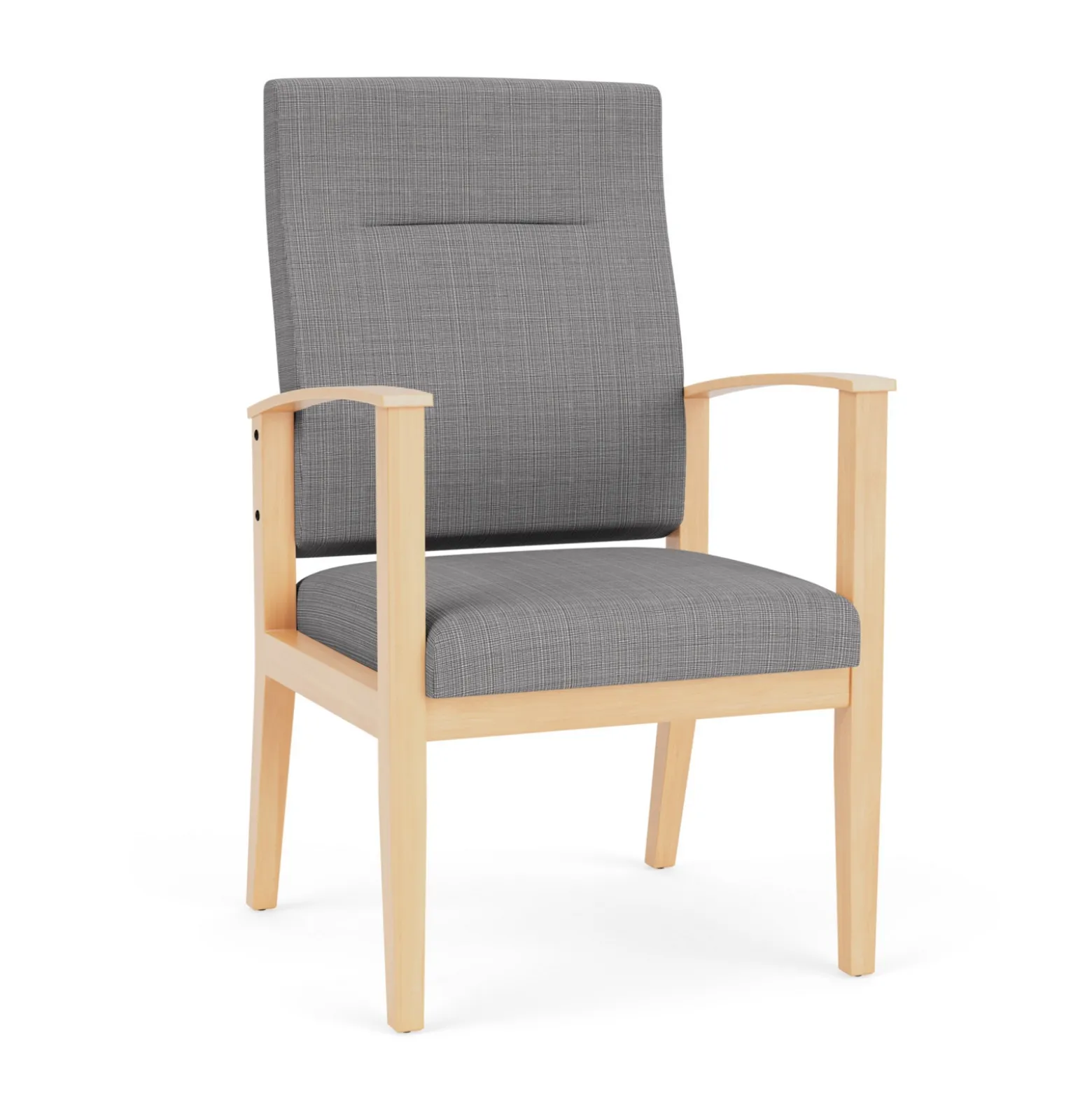 Mason Street Wood Patient Chair in Premium Upholstery