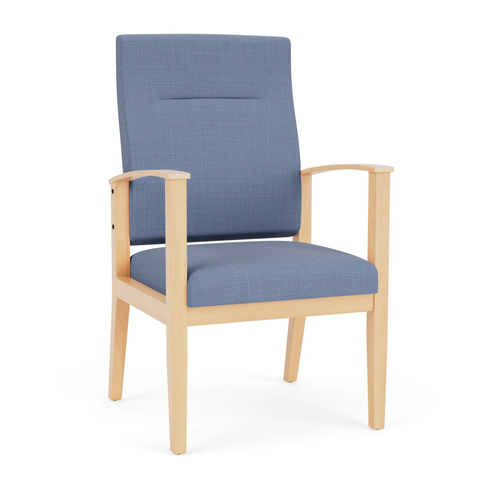 Mason Street Wood Patient Chair in Premium Upholstery