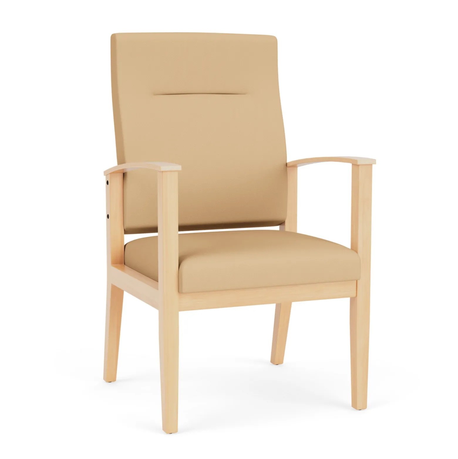 Mason Street Wood Patient Chair in Standard Upholstery