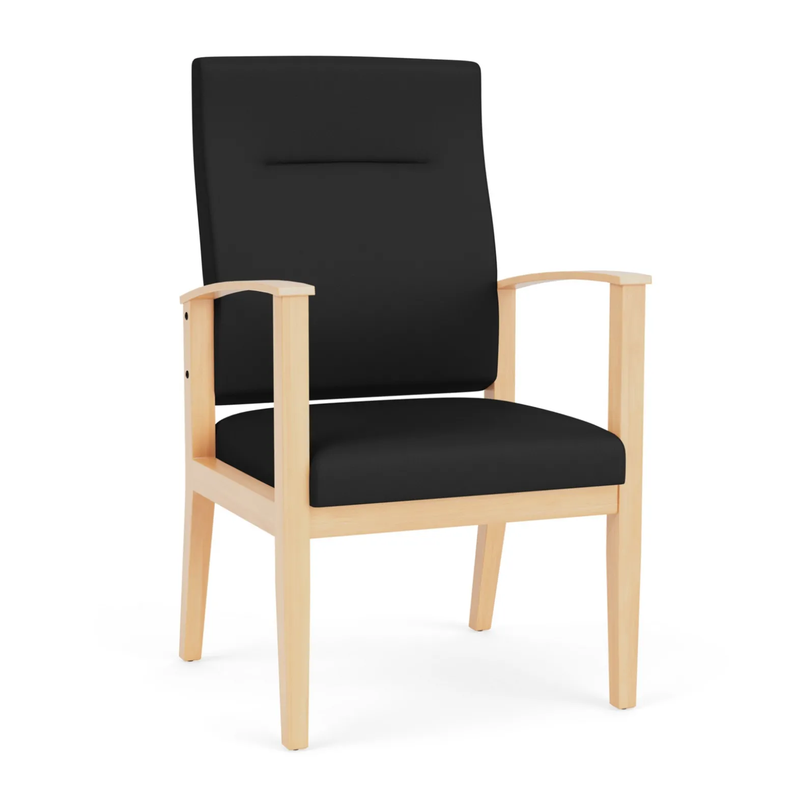 Mason Street Wood Patient Chair in Standard Upholstery
