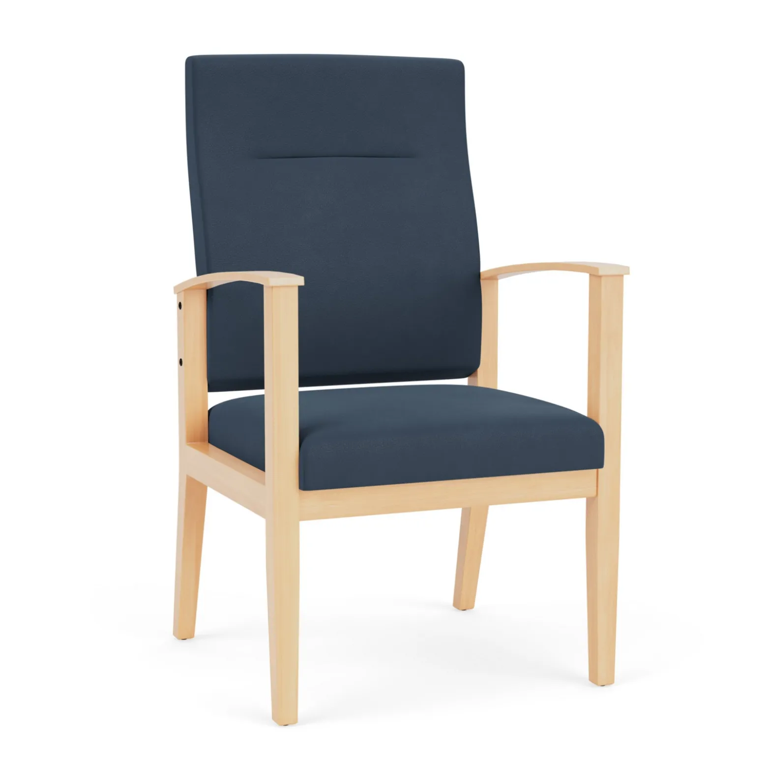 Mason Street Wood Patient Chair in Standard Upholstery