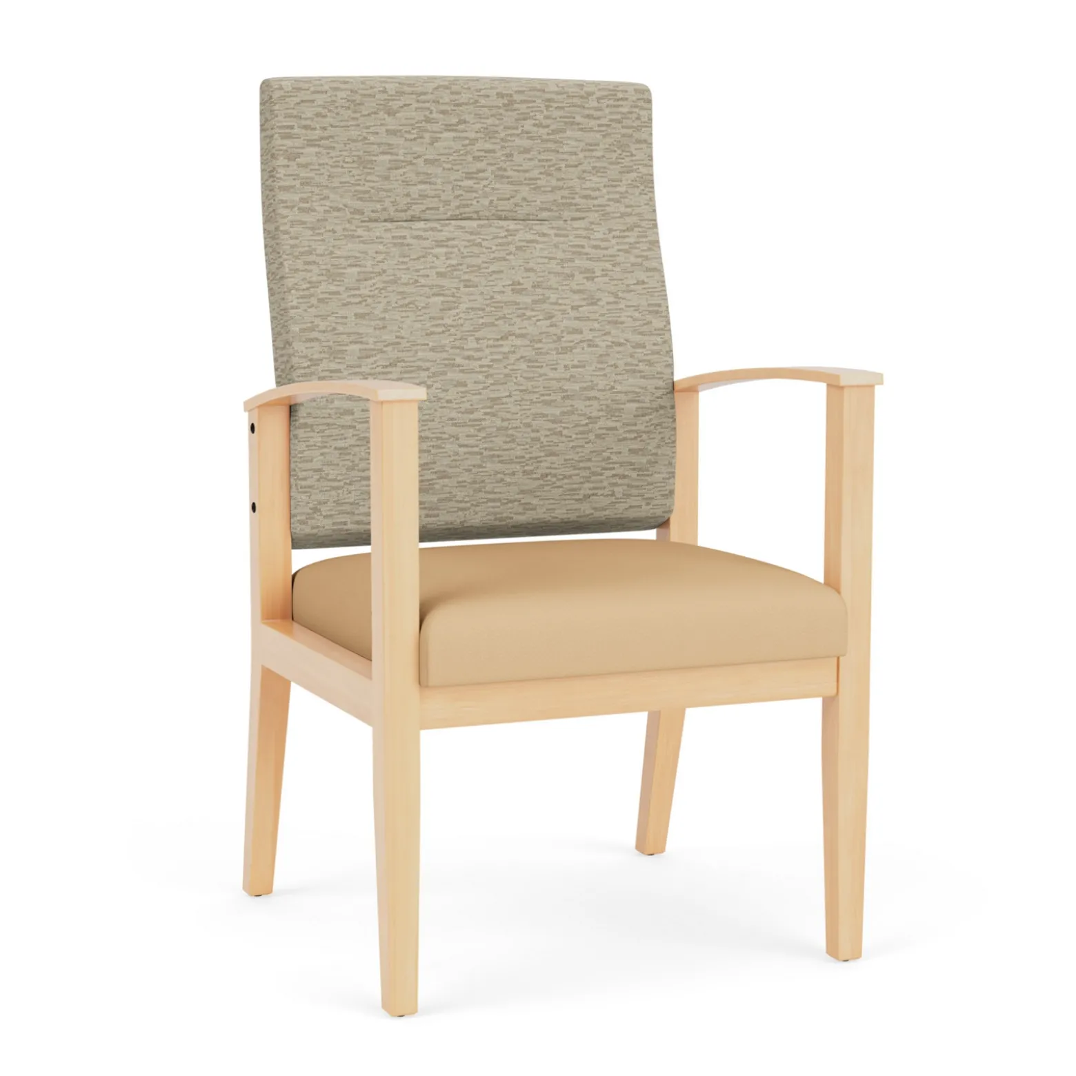 Mason Street Wood Patient Chair in Standard Upholstery