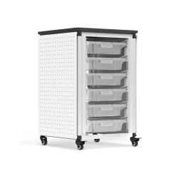 MBS 6-Bin Modular Classroom Storage Cabinet – 18" W x 29" H