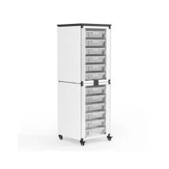 MBS 12-Bin Modular Classroom Storage Cabinet – 18" W x 58" H
