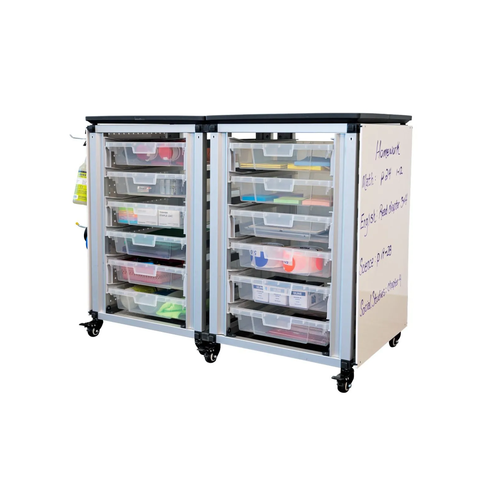 MBS 12-Bin Modular Classroom Storage Cabinet – 36" W x 29" H