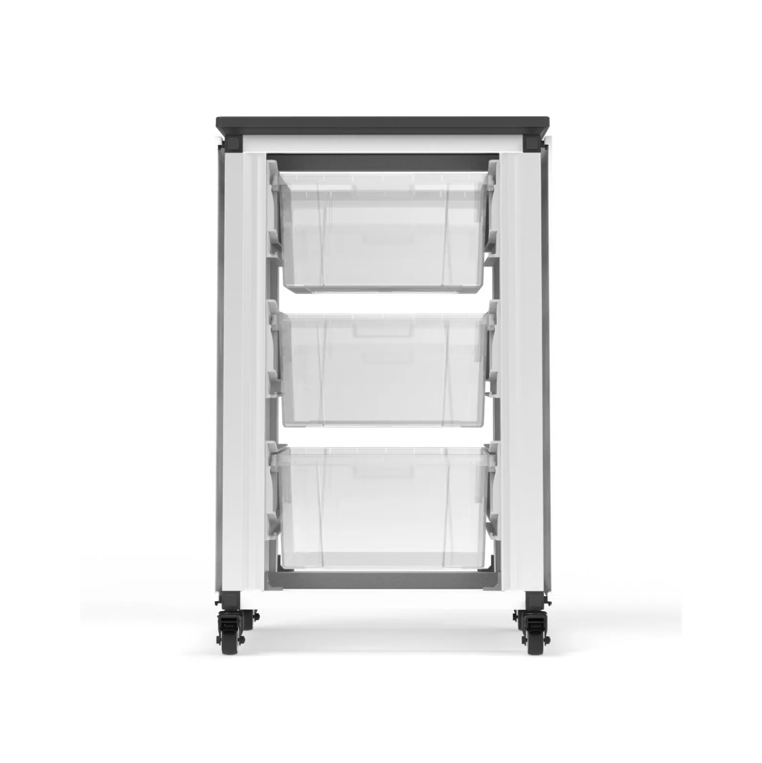 MBS 3-Bin Modular Classroom Storage Cabinet – 18" W x 29" H