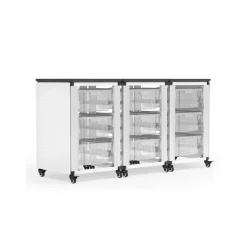 MBS 9-Bin Modular Classroom Storage Cabinet – 54" W x 29" H