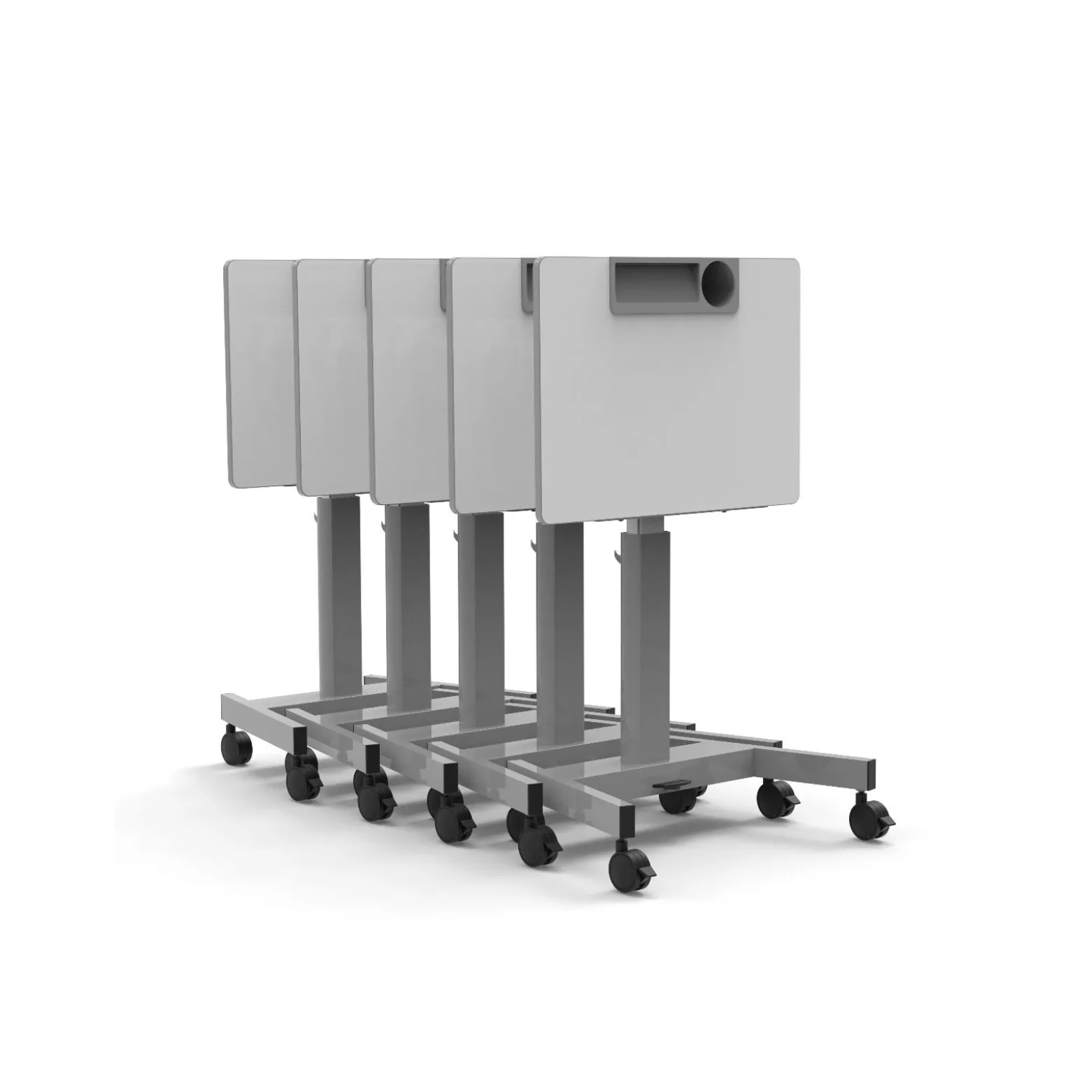 MBS Pneumatic Standing Classroom Desk