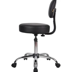 Medical/Spa Professional Adjustable Stool with Back