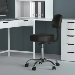 Medical/Spa Professional Adjustable Stool with Back