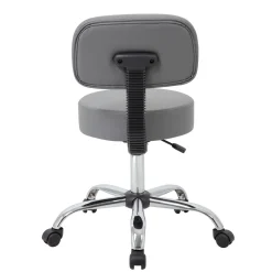 Medical/Spa Professional Adjustable Stool with Back