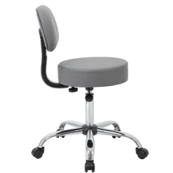 Medical/Spa Professional Adjustable Stool with Back