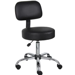 Medical/Spa Professional Adjustable Stool with Back