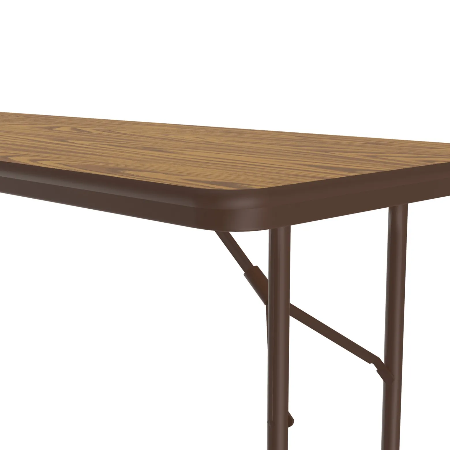 Melamine Folding Fixed Height Table - 72"W x 24"D
