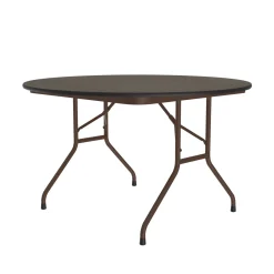 Melamine Round Folding Table 48" Diameter
