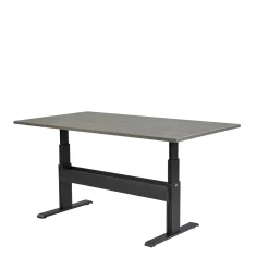 Meridian Adjustable Height Rectangular Conference Table - 84"W x 36"D