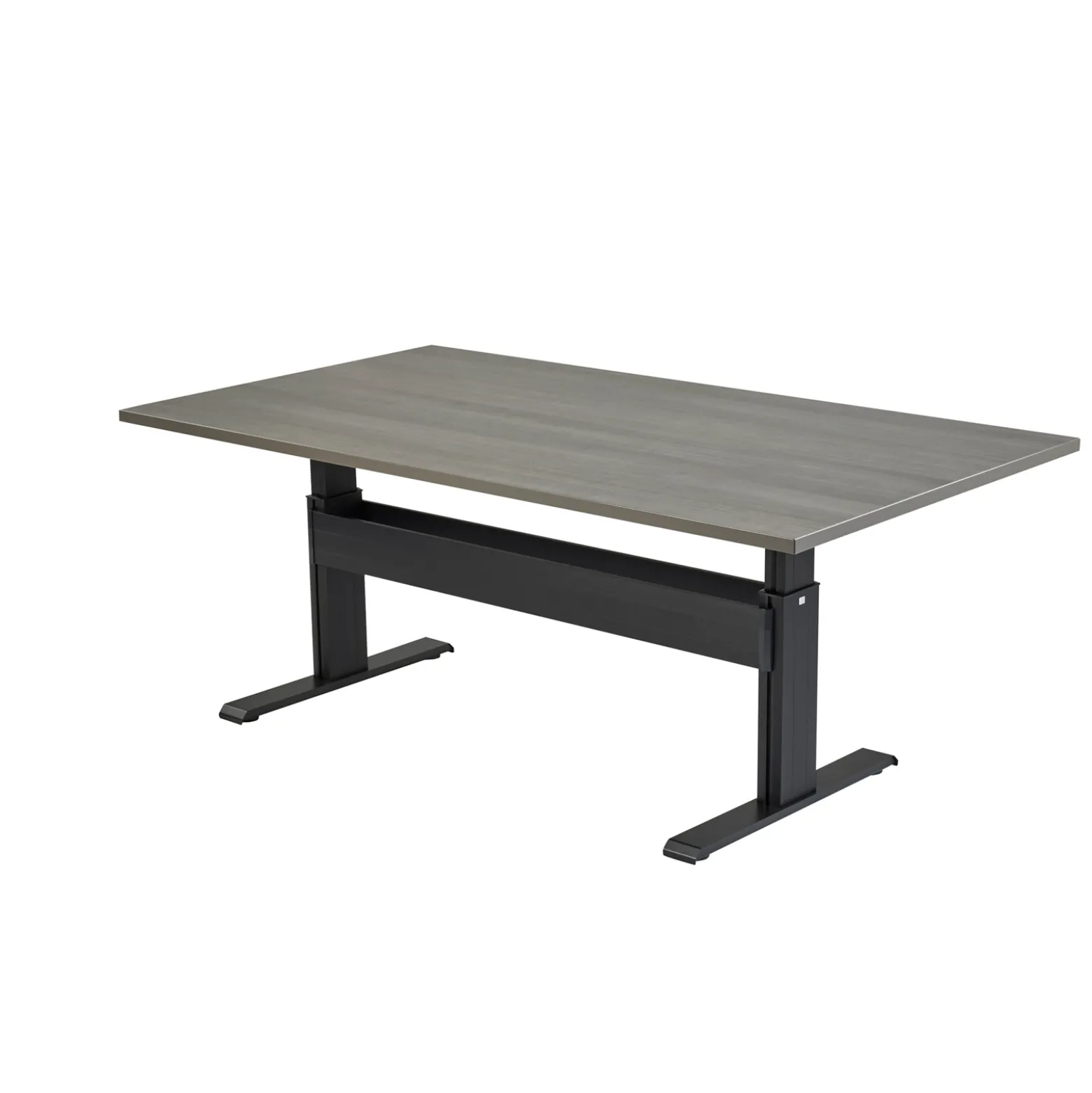 Meridian Adjustable Height Rectangular Conference Table - 84"W x 36"D