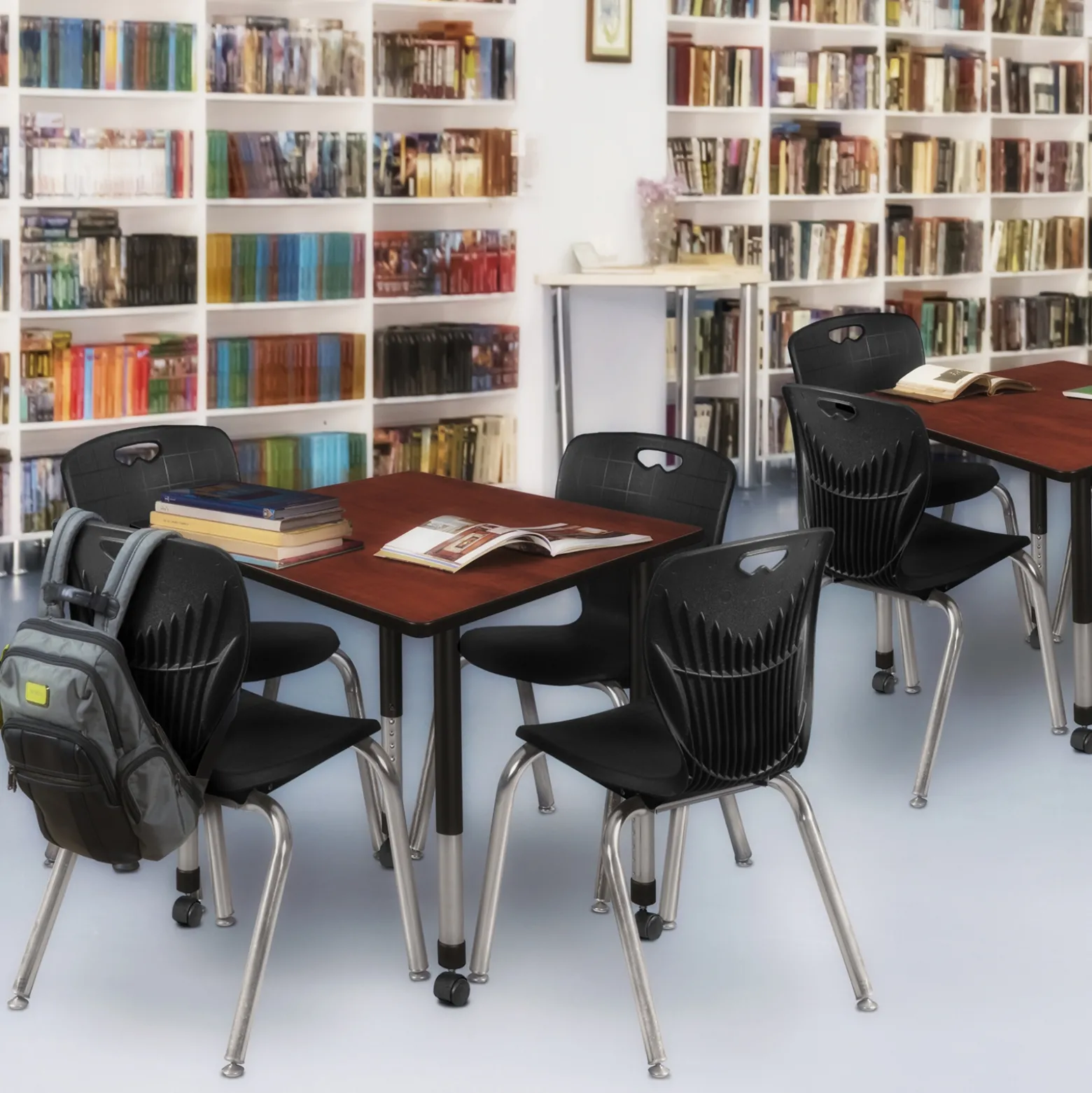 Merit Adjustable Table Set of 4 Casters