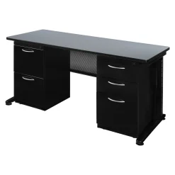 Merit Double Pedestal Desk - 66