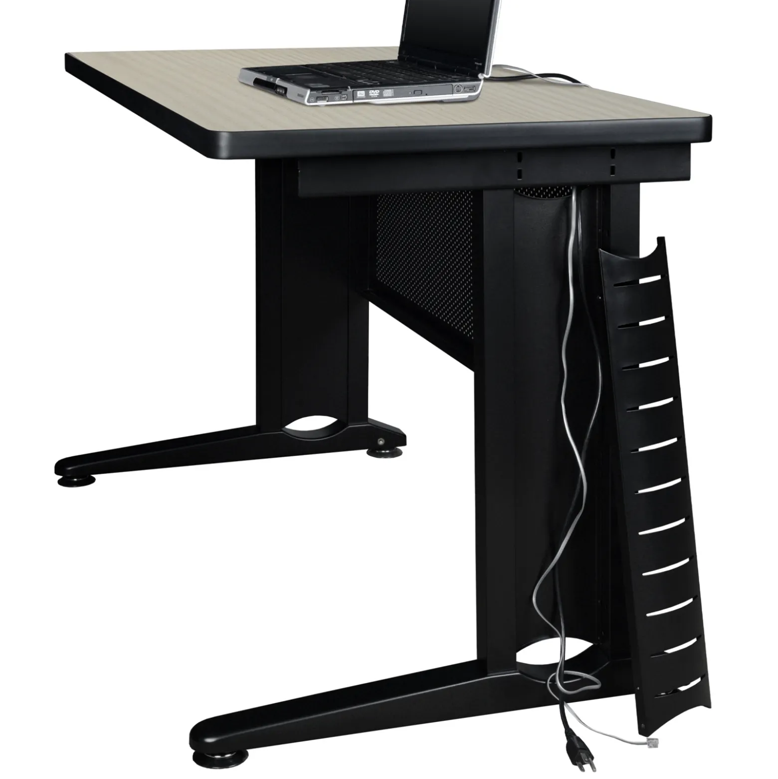 Merit Double Pedestal L-Shaped Desk - 66"W x 72"D