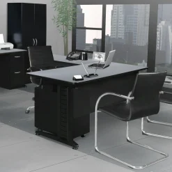 Merit Double Pedestal L-Shaped Desk - 72