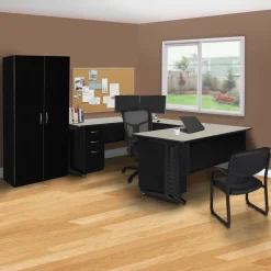 Merit Double Pedestal U-Shaped Desk - 66