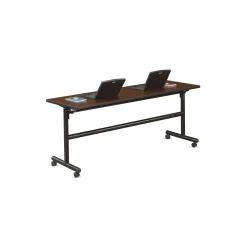 Merit Flip Top Training Table with Casters - 48"W x 24"D