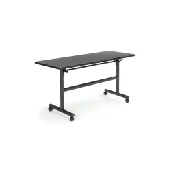 Merit Flip Top Training Table with Casters - 60"W x 24"D