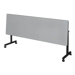 Merit Flip Top Training Table with Casters and Modesty Panel - 72