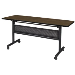 Merit Flip Top Training Table with Casters and Modesty Panel - 60