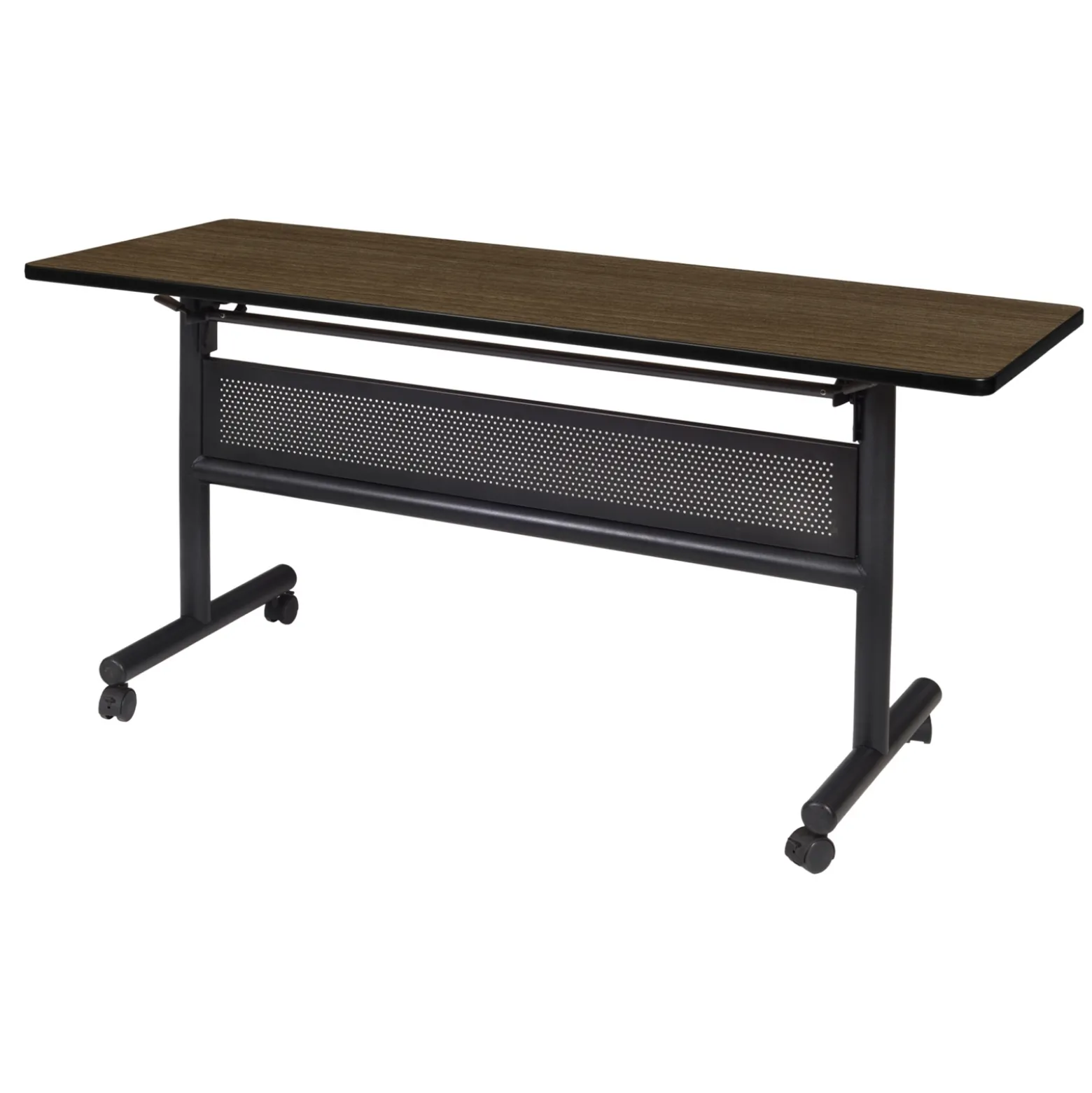 Merit Flip Top Training Table with Casters and Modesty Panel - 60"W x 24"D