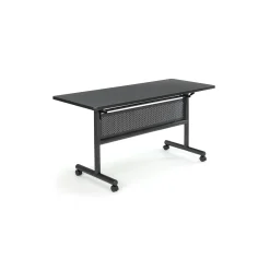 Merit Flip Top Training Table with Casters and Modesty Panel - 60
