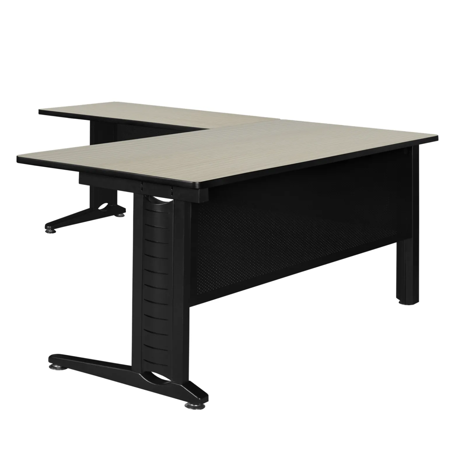 Merit L-Shaped Desk Shell - 66"W x 72"D