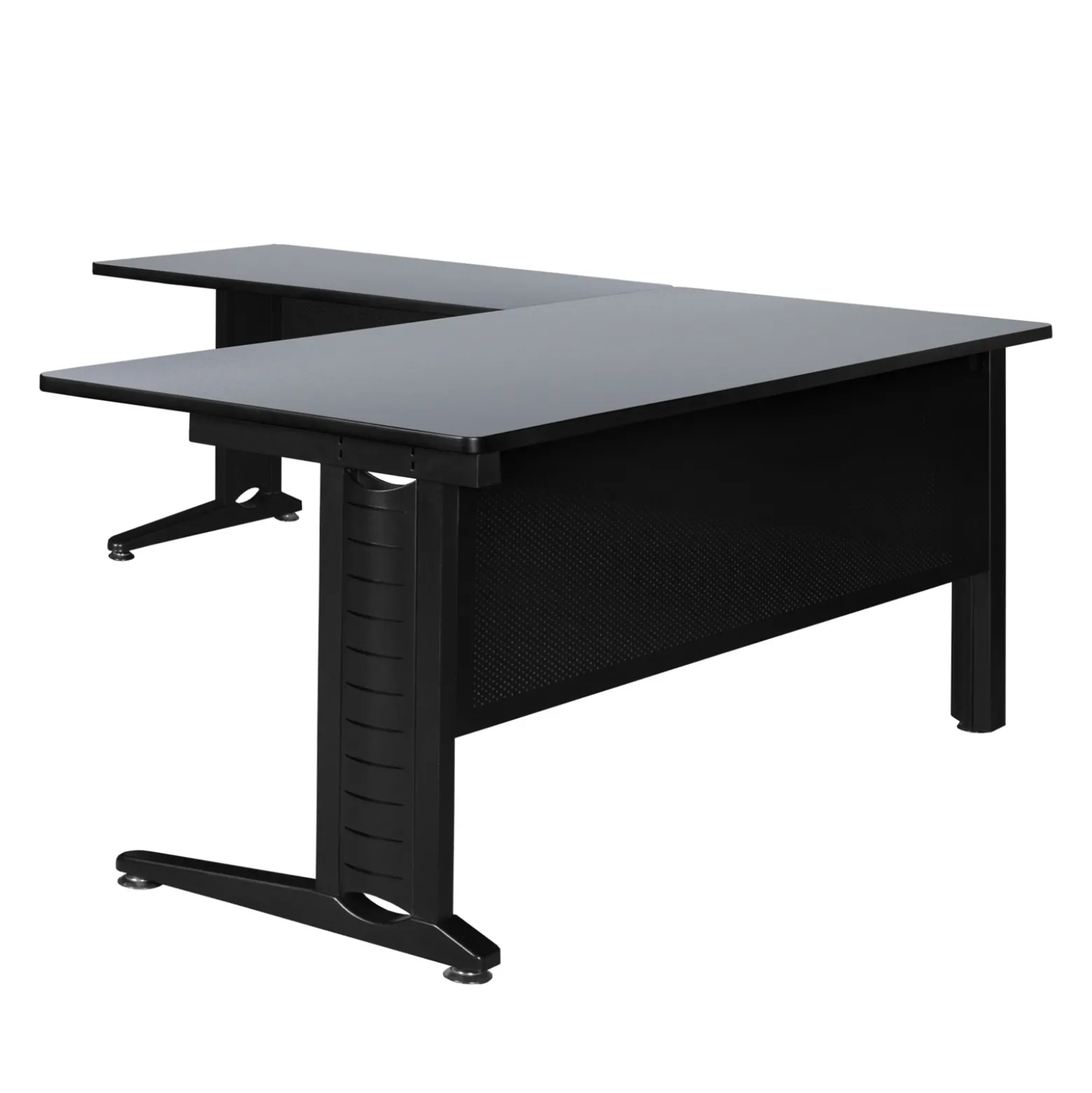 Merit L-Shaped Desk Shell - 72"W x 72"D