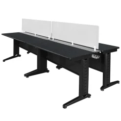 Merit 4-Person Workstation with Privacy Divider- 48