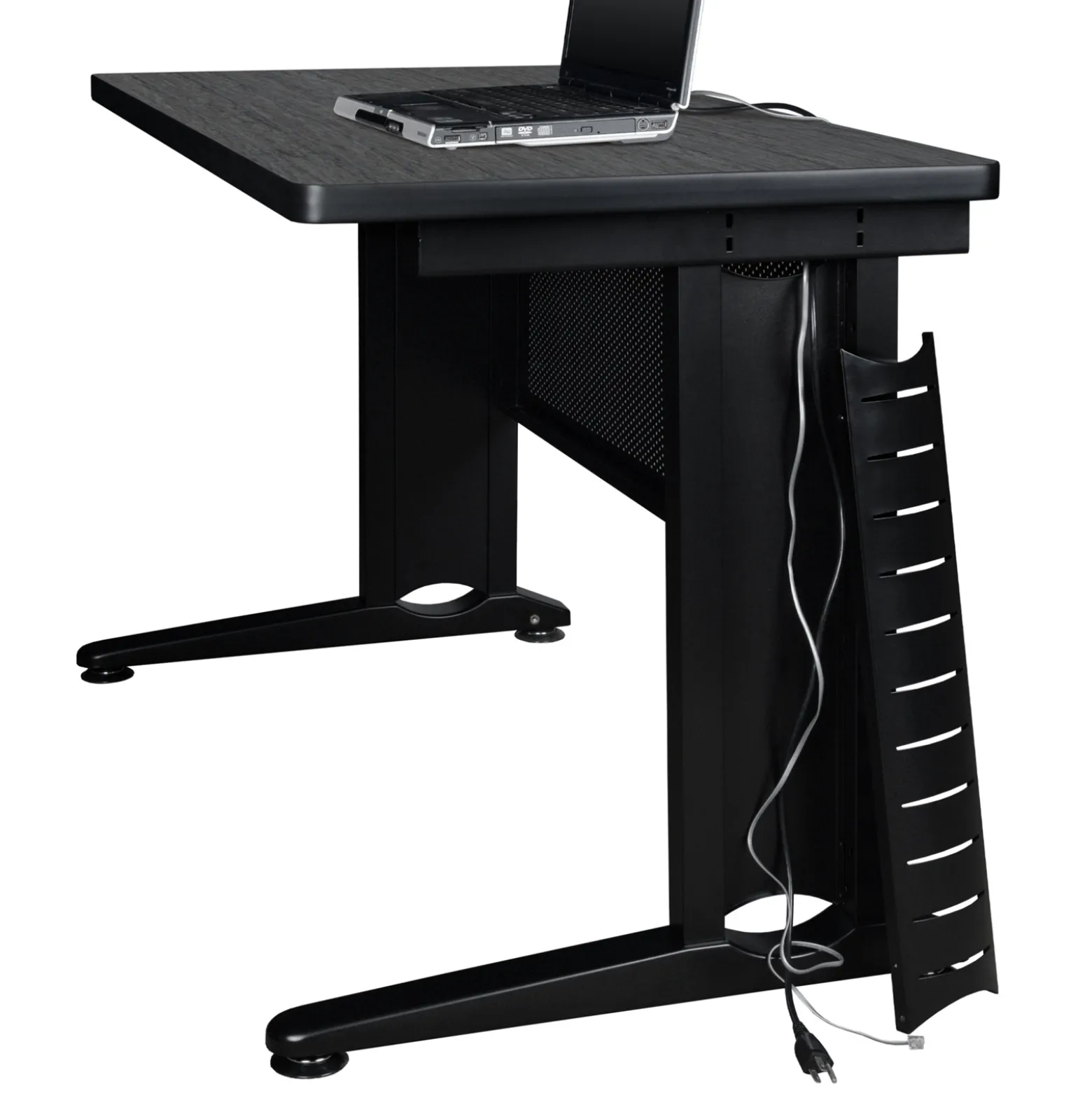 Merit 4-Person Workstation with Privacy Divider- 48"W x 24"D