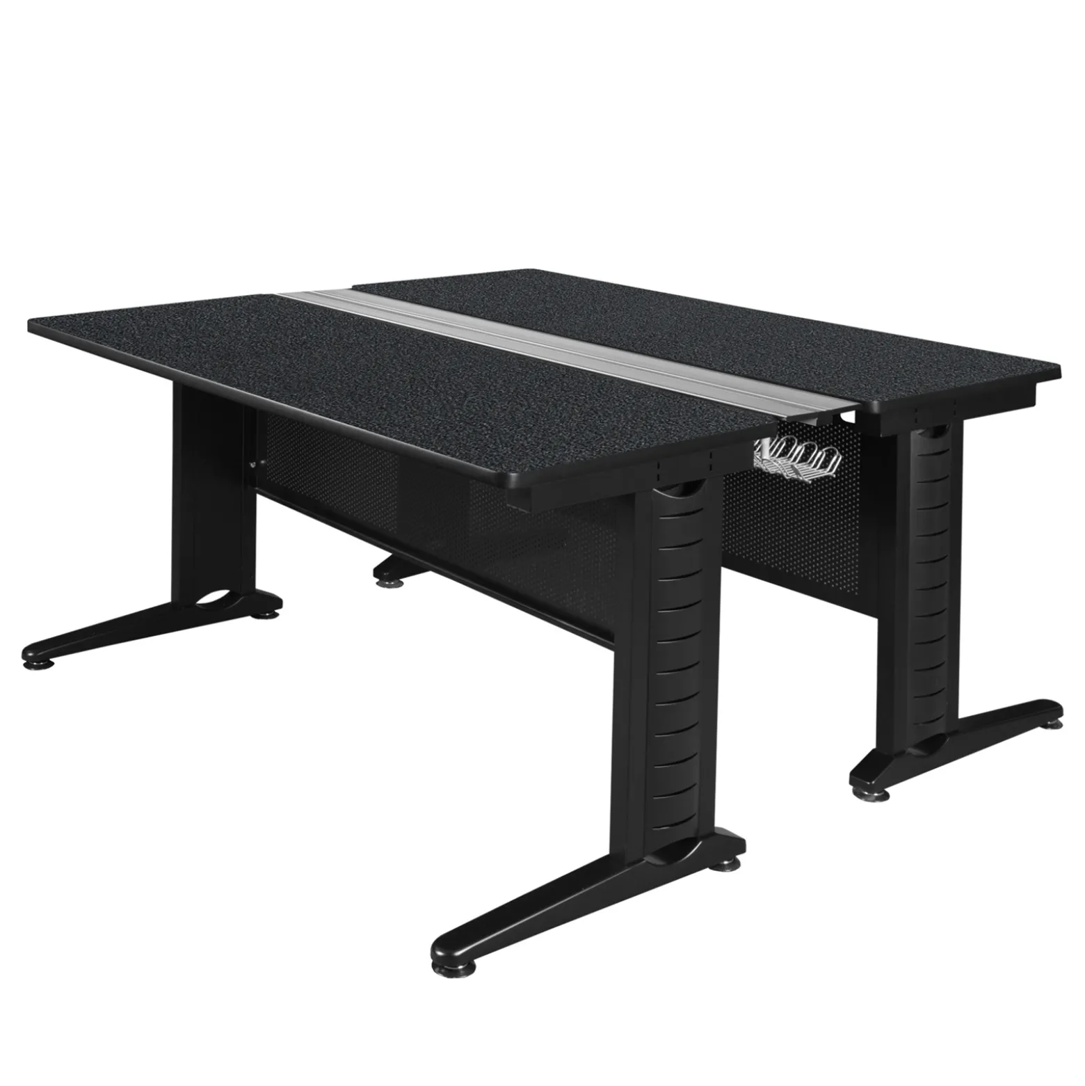 Merit 2-Person Workstation - 48"W x 58"D