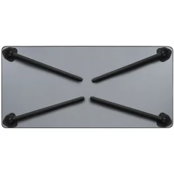 Merit Rectangle Folding Table - 66