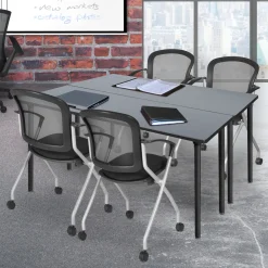 Merit Rectangle Folding Table - 72"x24"