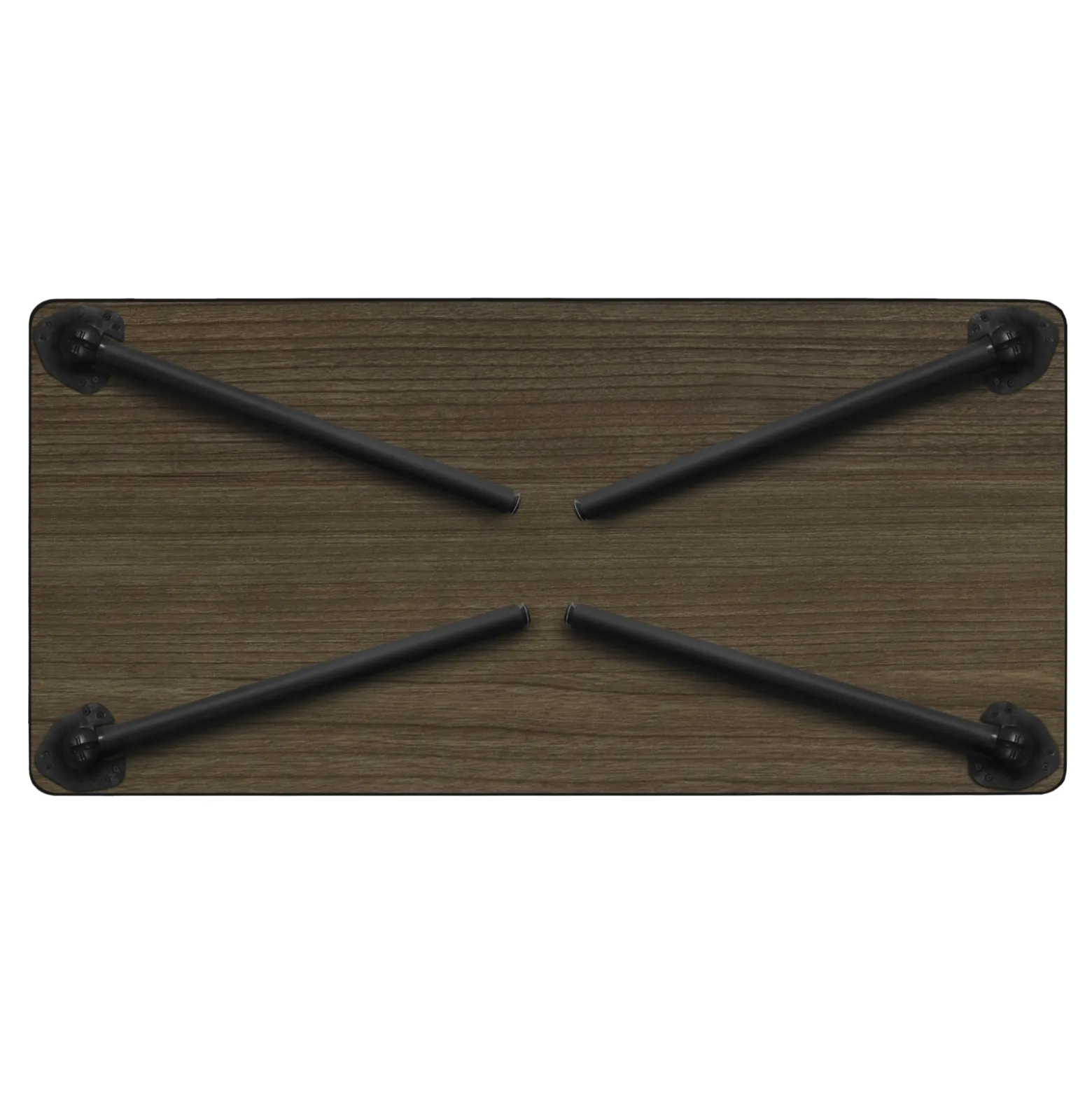 Merit Rectangle Folding Table - 72"x24"
